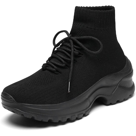 Walking Shoes Sock Sneakers - Lightweight Comfortable Non-Slip Mesh Shoes - Picture 4 of 7